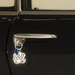 Porte-clés LP en argent massif - Louis Philippe