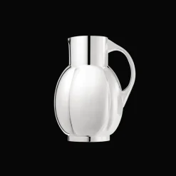 Pot à eau quadrilobé Normand en Métal Argenté