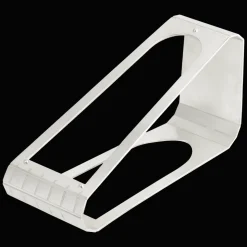 Repose bouteille en métal argenté