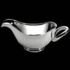 Saucière en métal argenté 240 ml