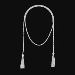 Sautoir à Nouer en argent massif