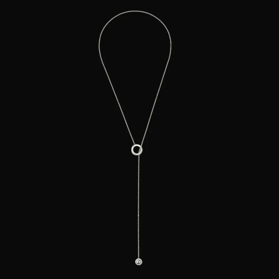 Sautoir en argent massif