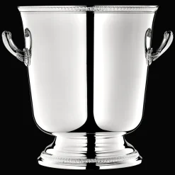 Seau à champagne en métal argenté