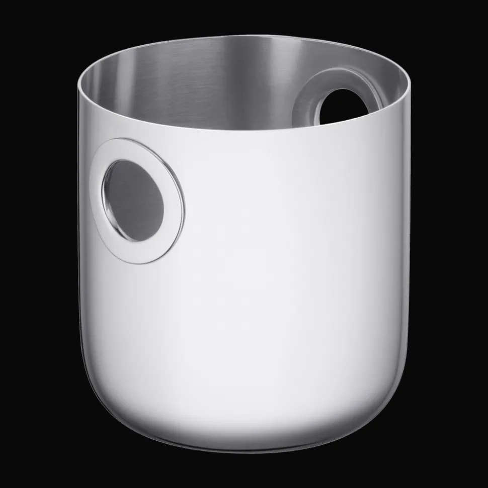 Seau à glace en acier