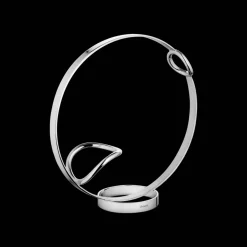 Serviteur à vin en métal argenté