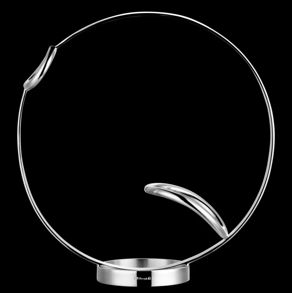 Serviteur à vin en métal argenté