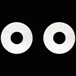 Set de 2 dessous de verre en acier