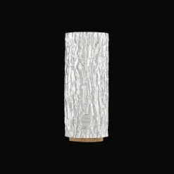 Soliflore en métal argenté