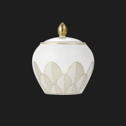 Sucrier 30 cl en porcelaine finition Or