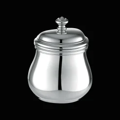 Sucrier en métal argenté