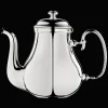 Théière 8 tasses en métal argenté
