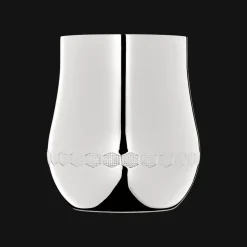 Timbale en métal argenté