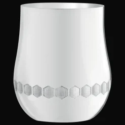 Timbale en métal argenté