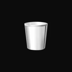 Timbale en métal argenté