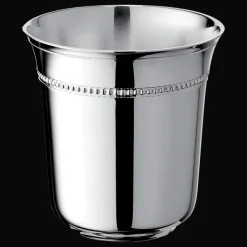 Timbale en métal argenté