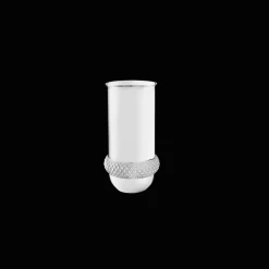 Vase petit modèle en métal argenté